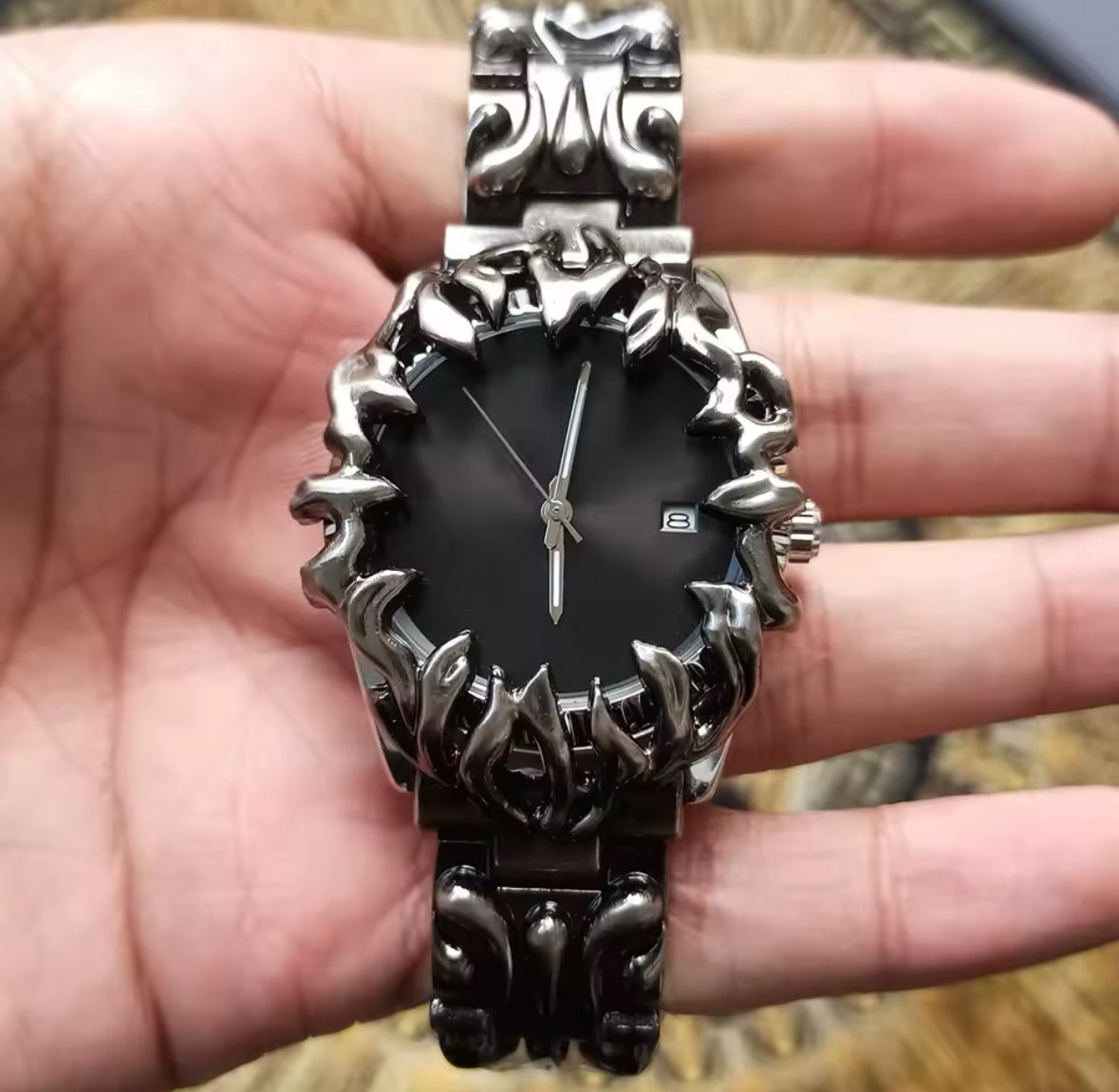 Inferno Steel Watch by Zeit & Co