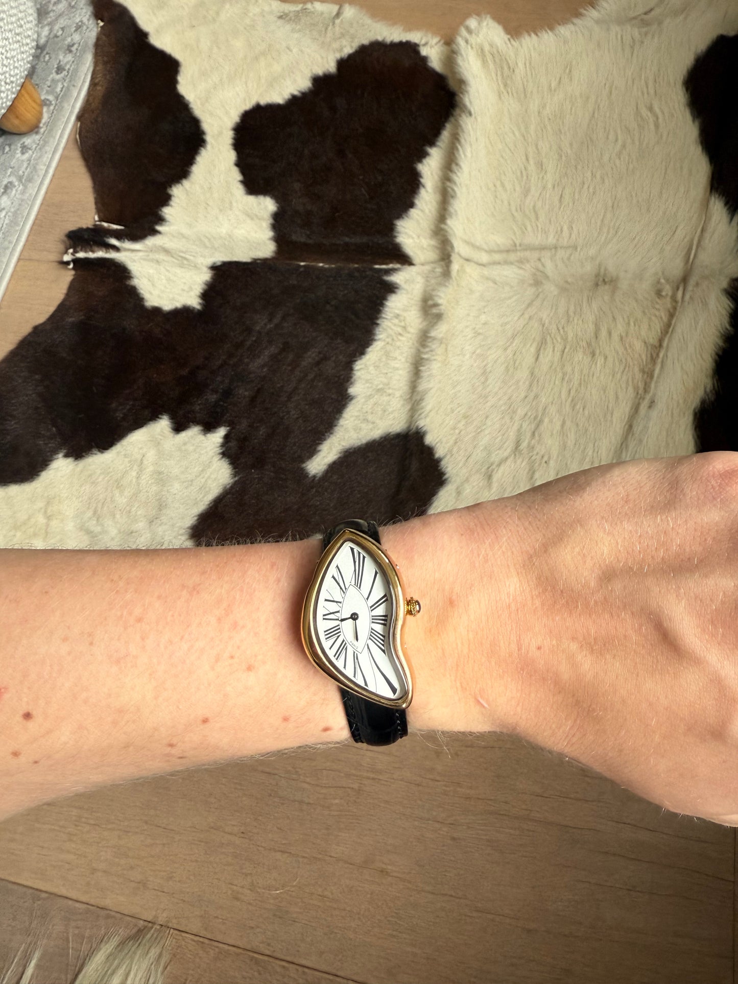 12K Gold Plated Melting Watch – Classic Edition by Zeit & Co