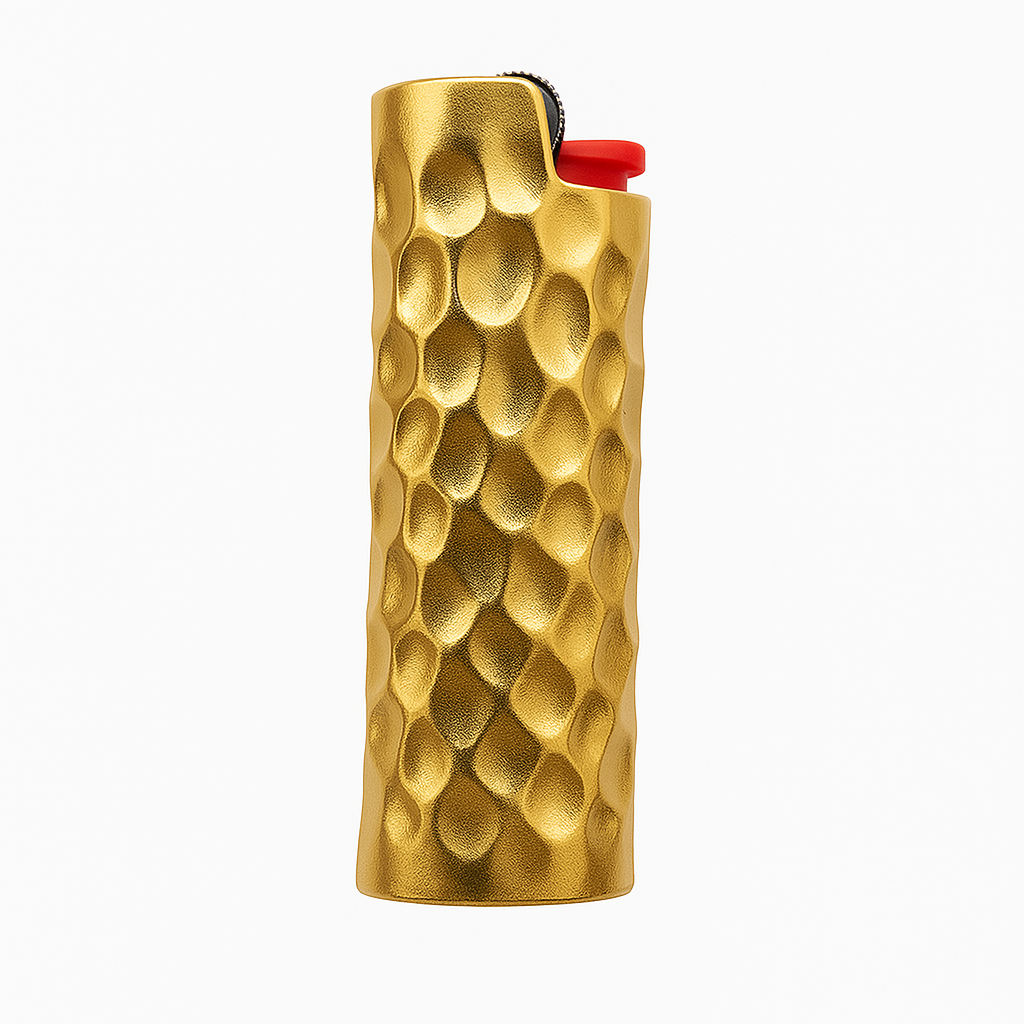 Hammered Copper Lighter Sleeve