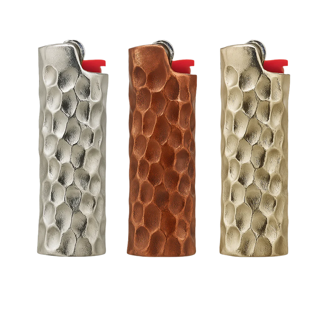 Hammered Copper Lighter Sleeve