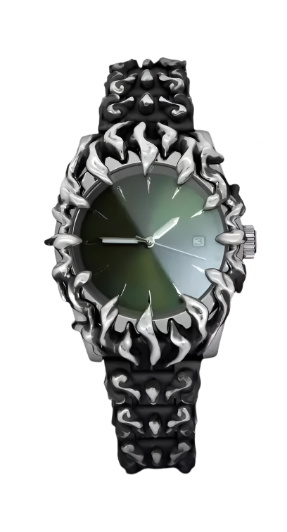 Inferno Steel Watch by Zeit & Co