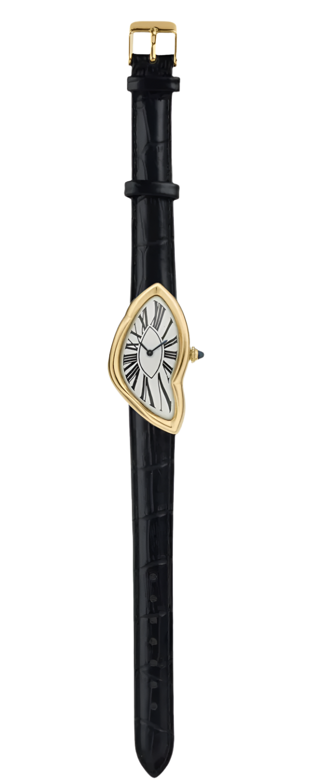 12K Gold Plated Melting Watch – Classic Edition by Zeit & Co